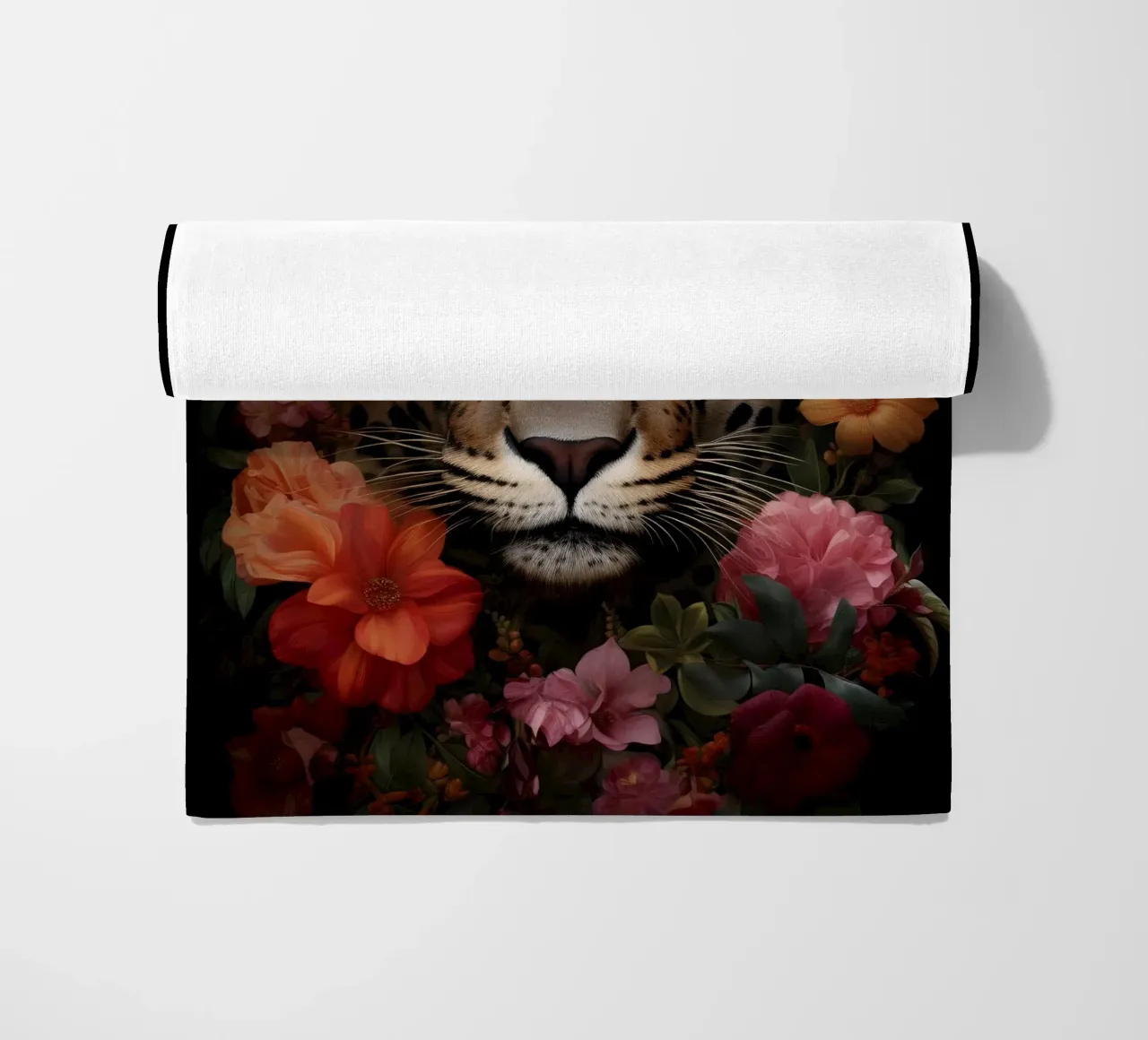 Leopard Flowers 3 telo mare da Mateo