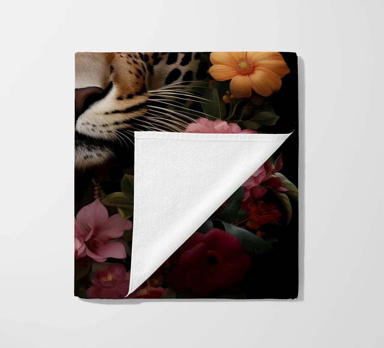 Leopard Flowers 3 telo mare da Mateo