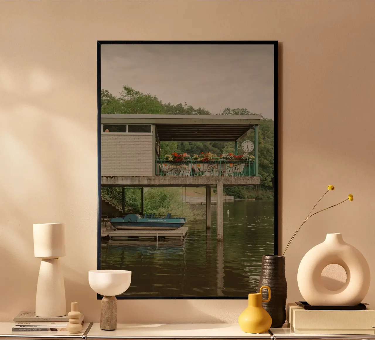 Bathing Lake poster by _davide_elifheritage