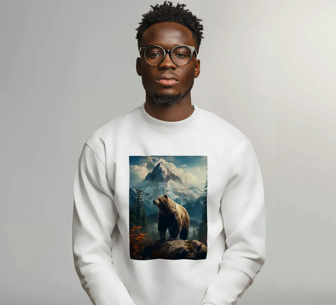 Bear Mountains felpa da Mateo