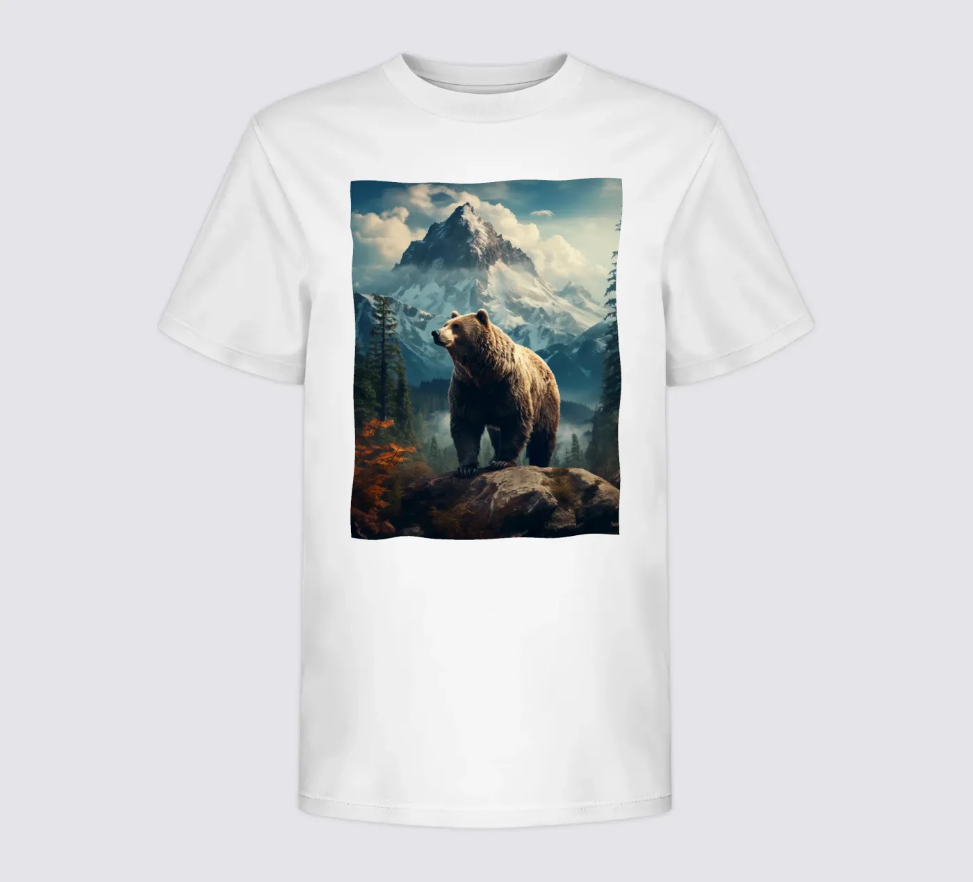 Bear Mountains t-shirt bambini da Mateo
