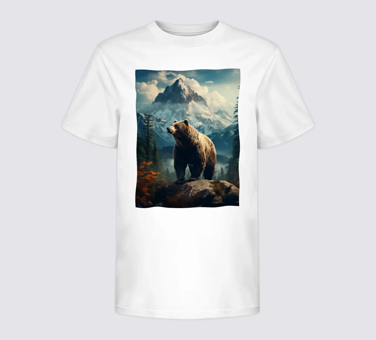 Bear Mountains t-shirt bambini da Mateo