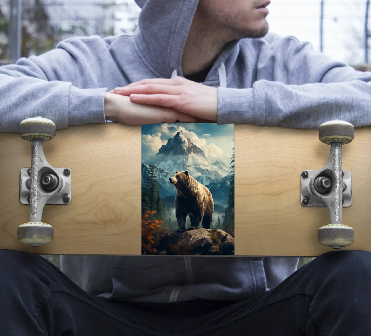 Bear Mountains sticker by Mateo