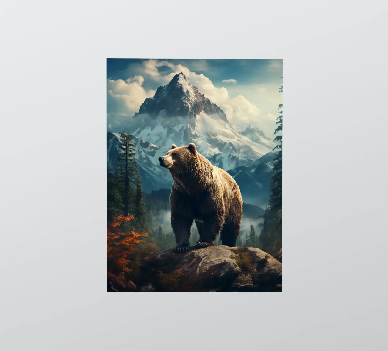 Bear Mountains sticker by Mateo