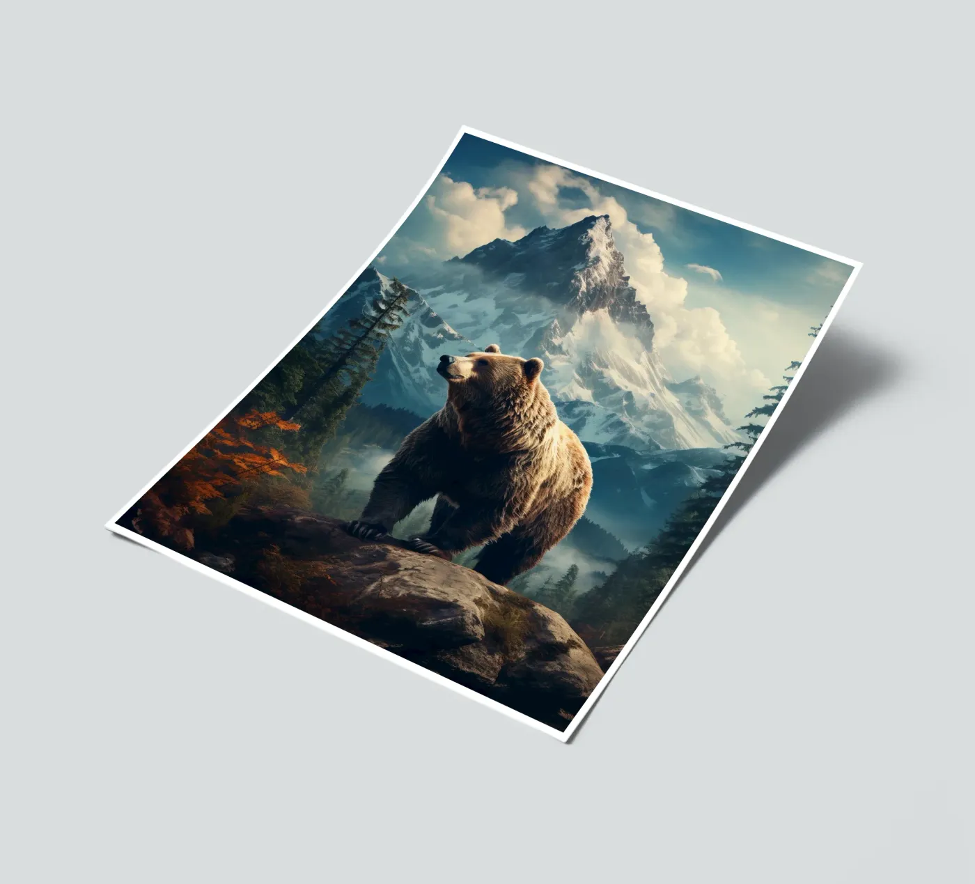 Bear Mountains stickervel van Mateo