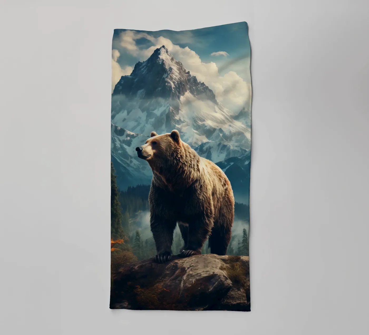 Bear Mountains Handtuch von Mateo