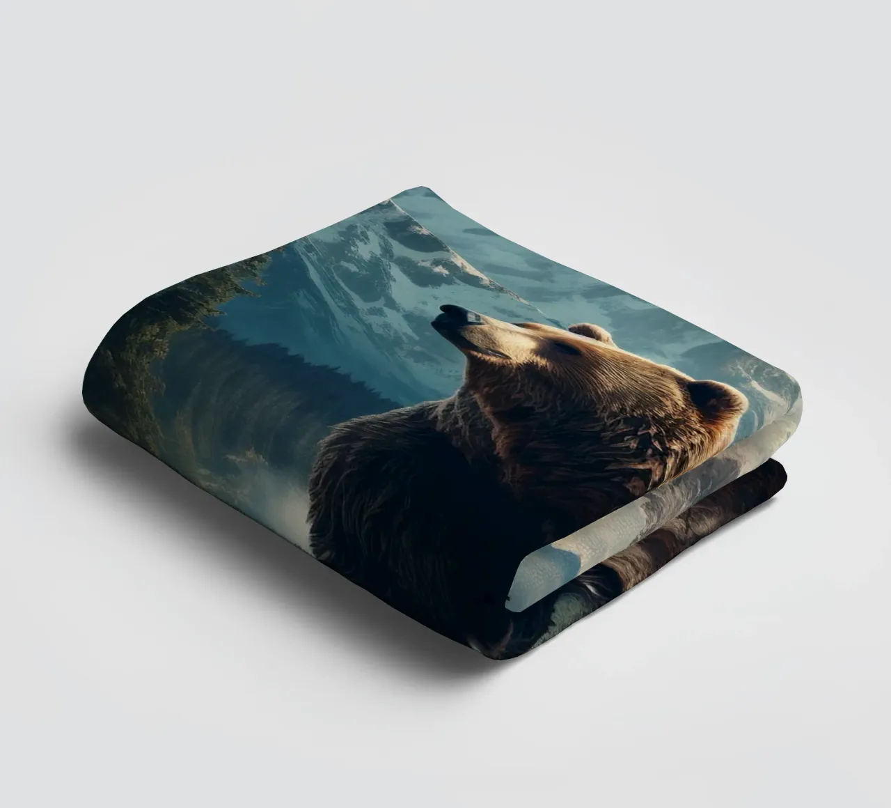 Bear Mountains Handtuch von Mateo