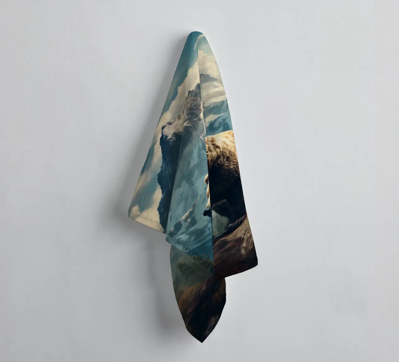 Bear Mountains Handtuch von Mateo