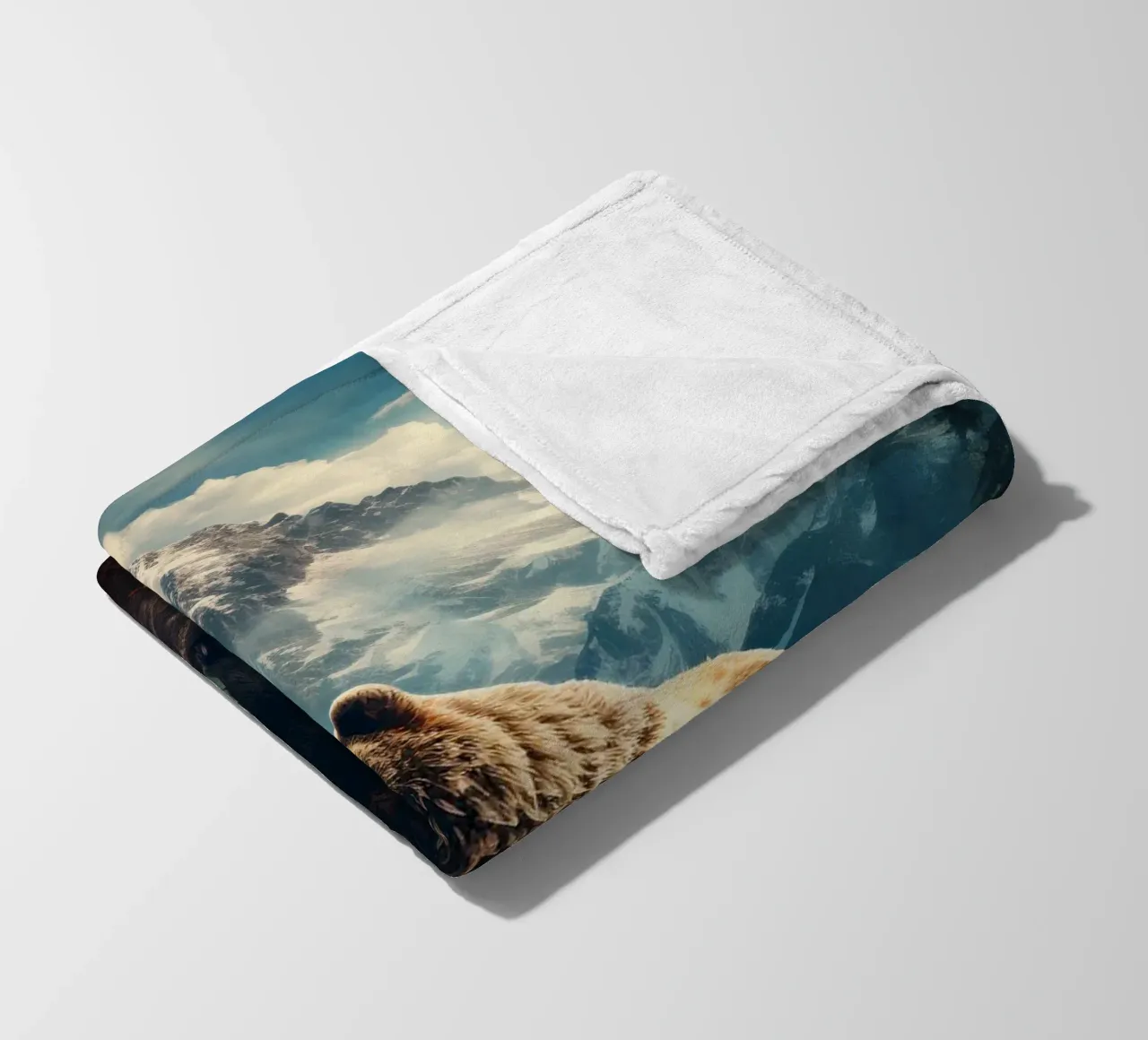 Bear Mountains fleecedeken van Mateo