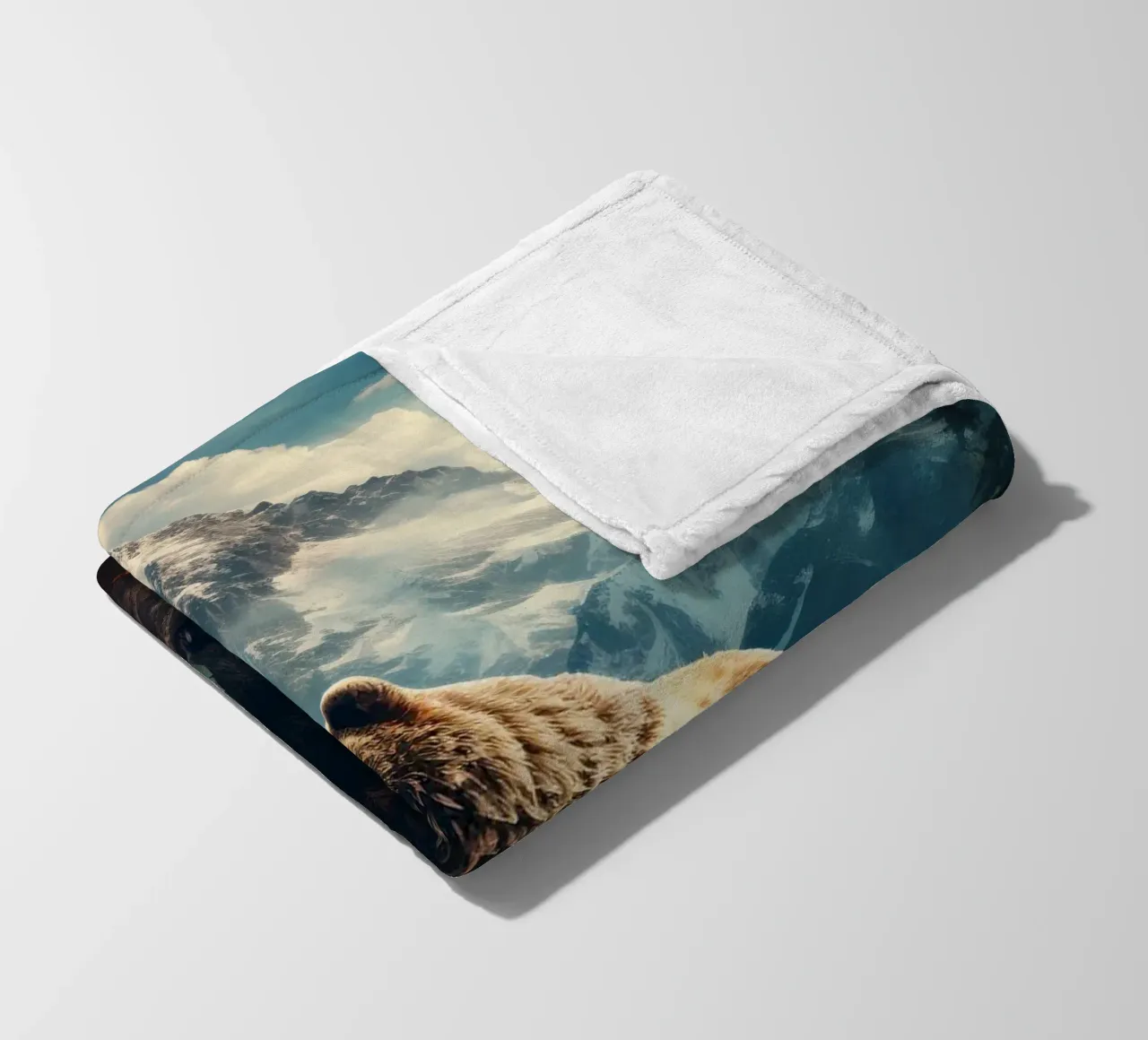 Bear Mountains fleecedeken van Mateo