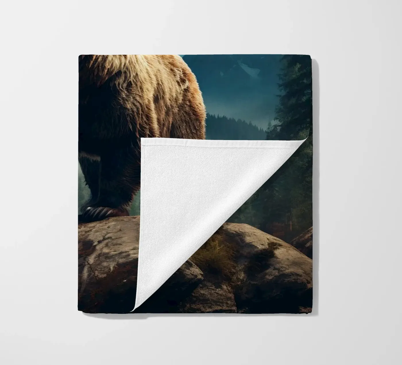 Bear Mountains strandhanddoek van Mateo