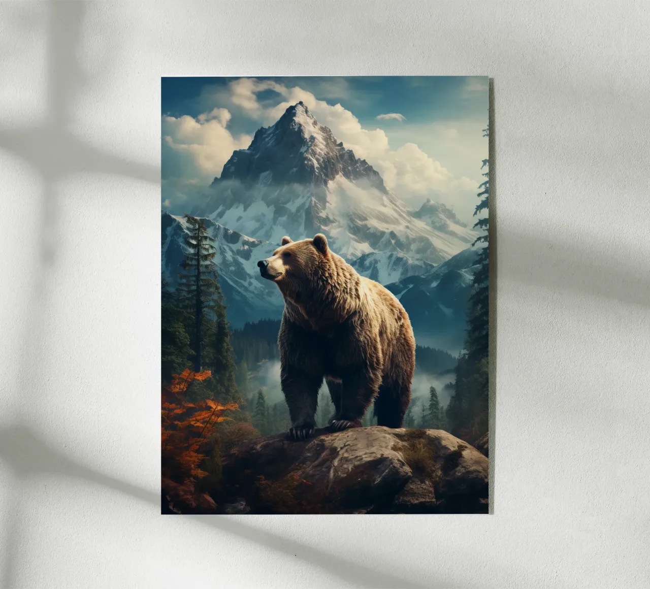 Bear Mountains Acryl-Glas von Mateo