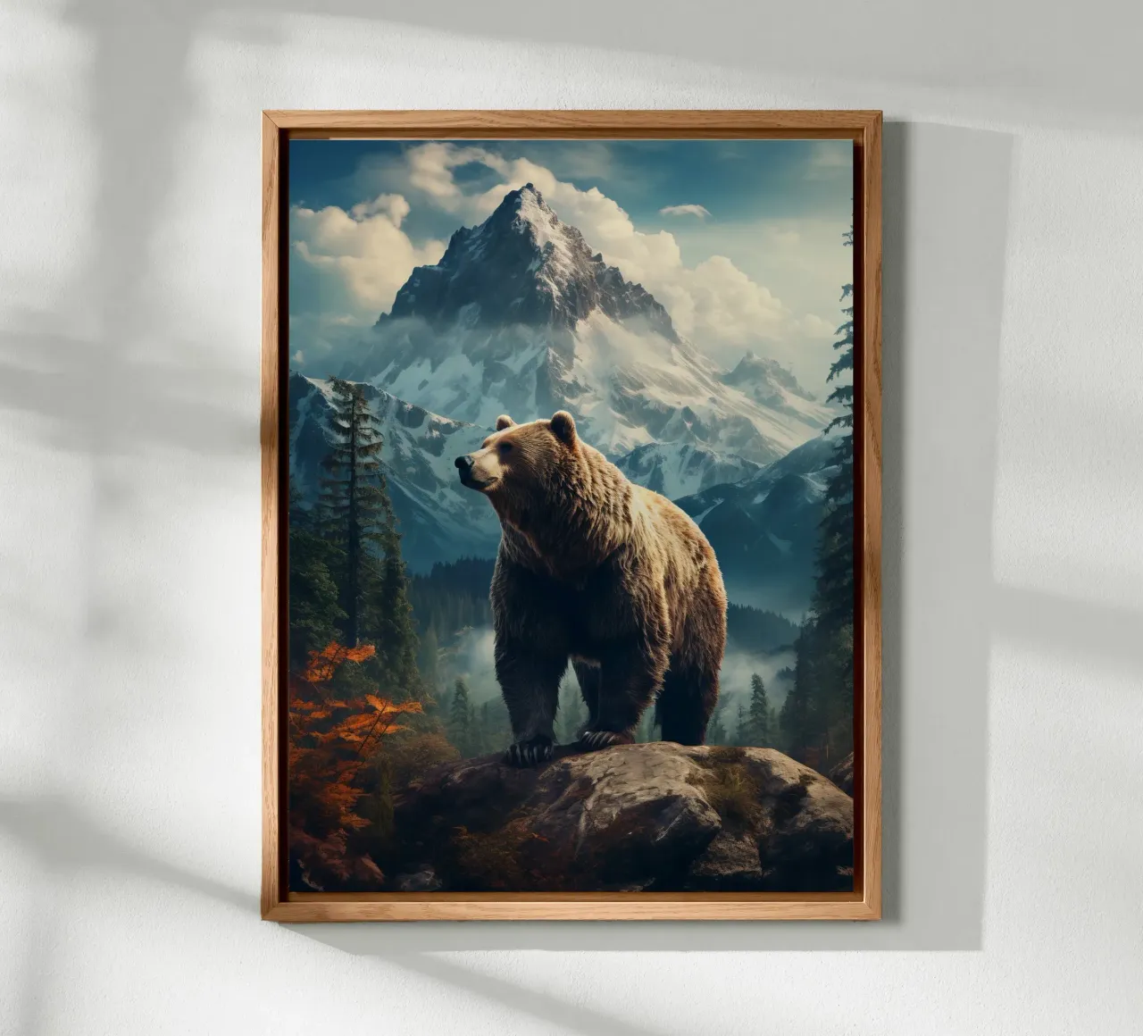 Bear Mountains alluminio dibond da Mateo