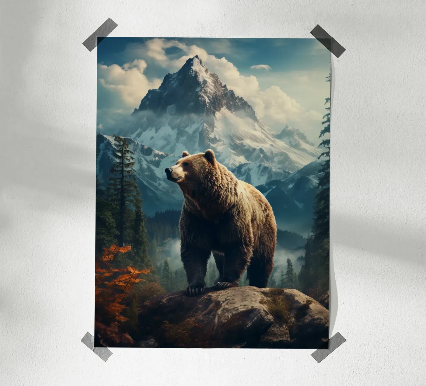 Bear Mountains poster da Mateo