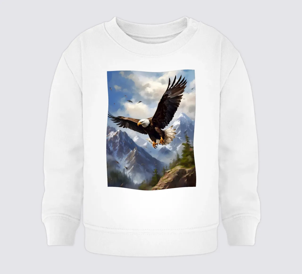 Eagle Mountains felpa neonato da Mateo