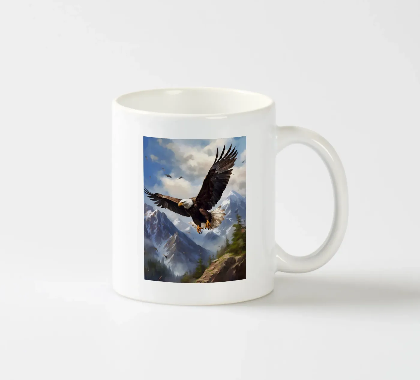 Eagle Mountains ceramic mug by Mateo