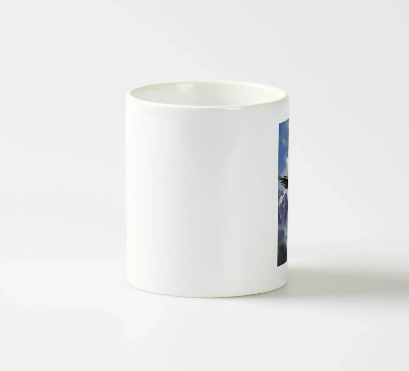Eagle Mountains ceramic mug by Mateo