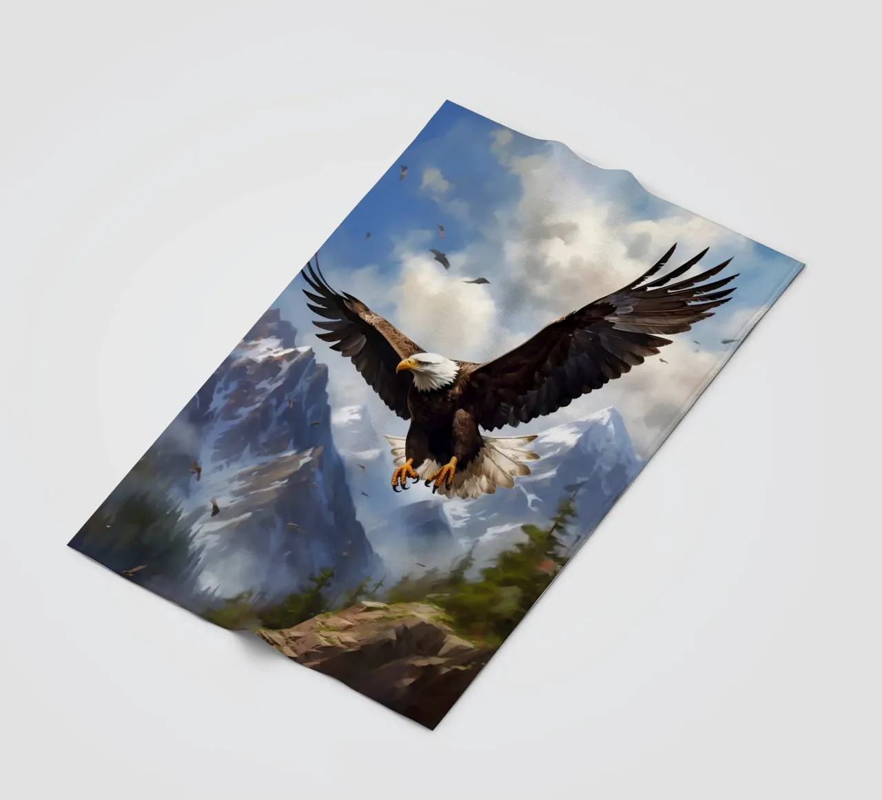 Eagle Mountains fleecedeken van Mateo