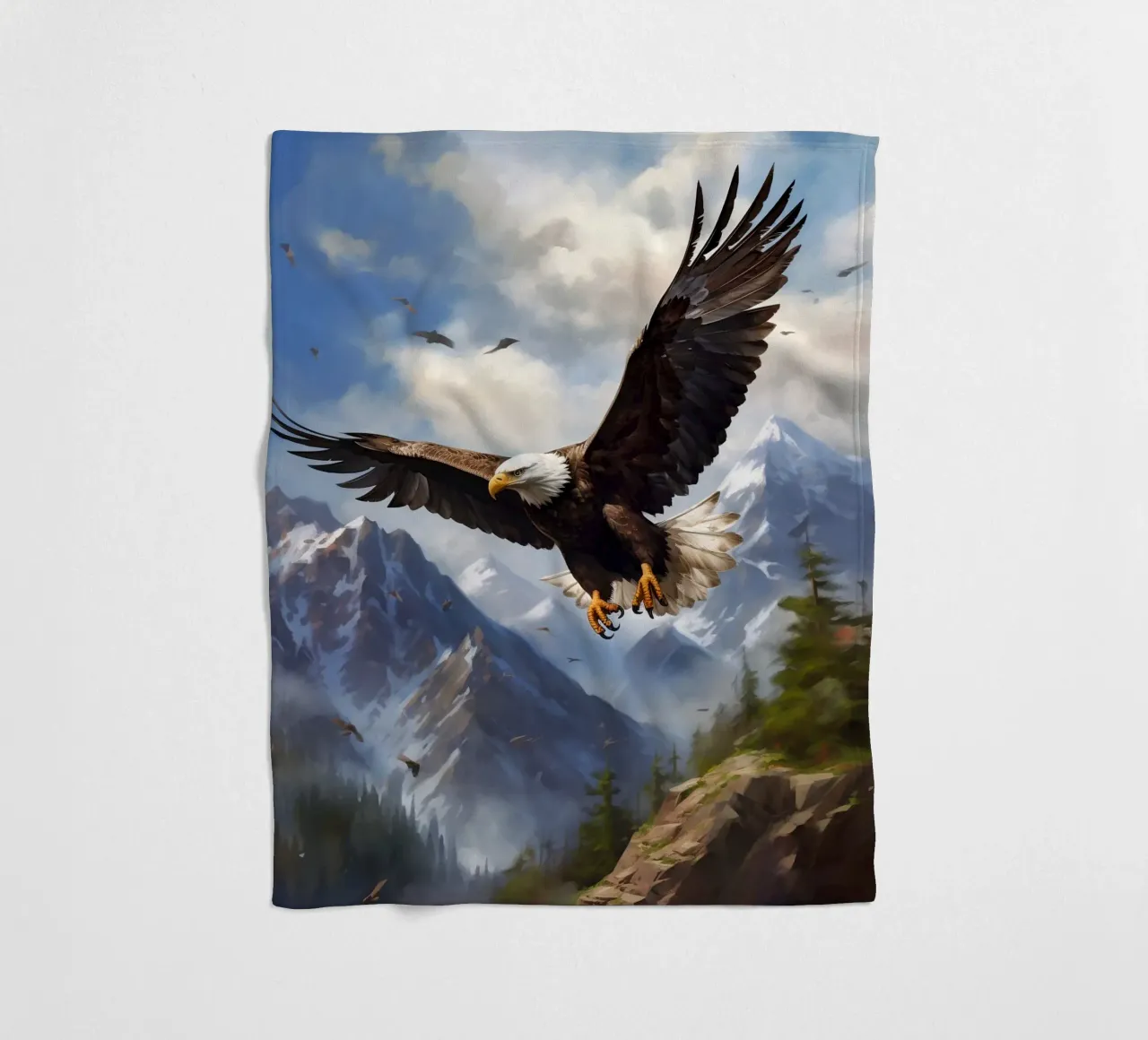 Eagle Mountains fleecedeken van Mateo