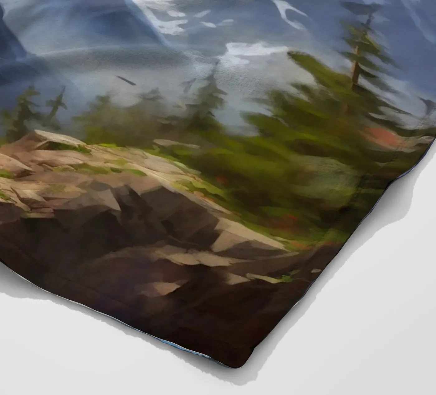 Eagle Mountains Fleecedecke von Mateo