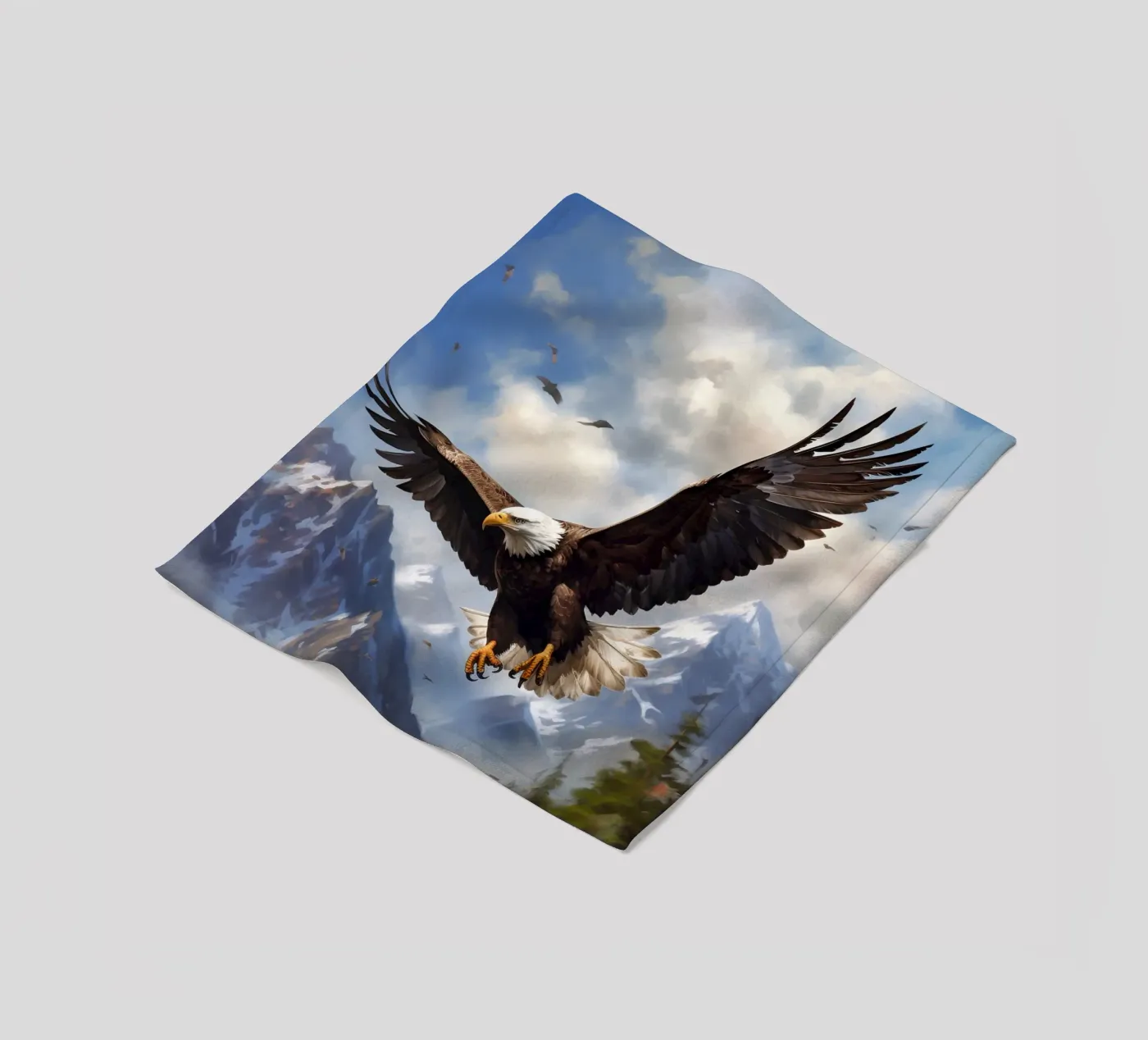 Eagle Mountains Fleecedecke von Mateo