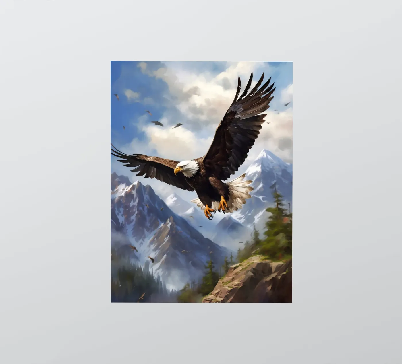 Eagle Mountains sticker van Mateo