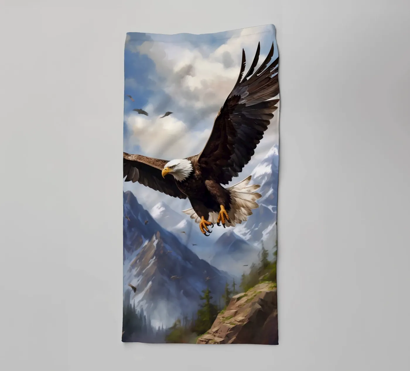 Eagle Mountains towel by Mateo