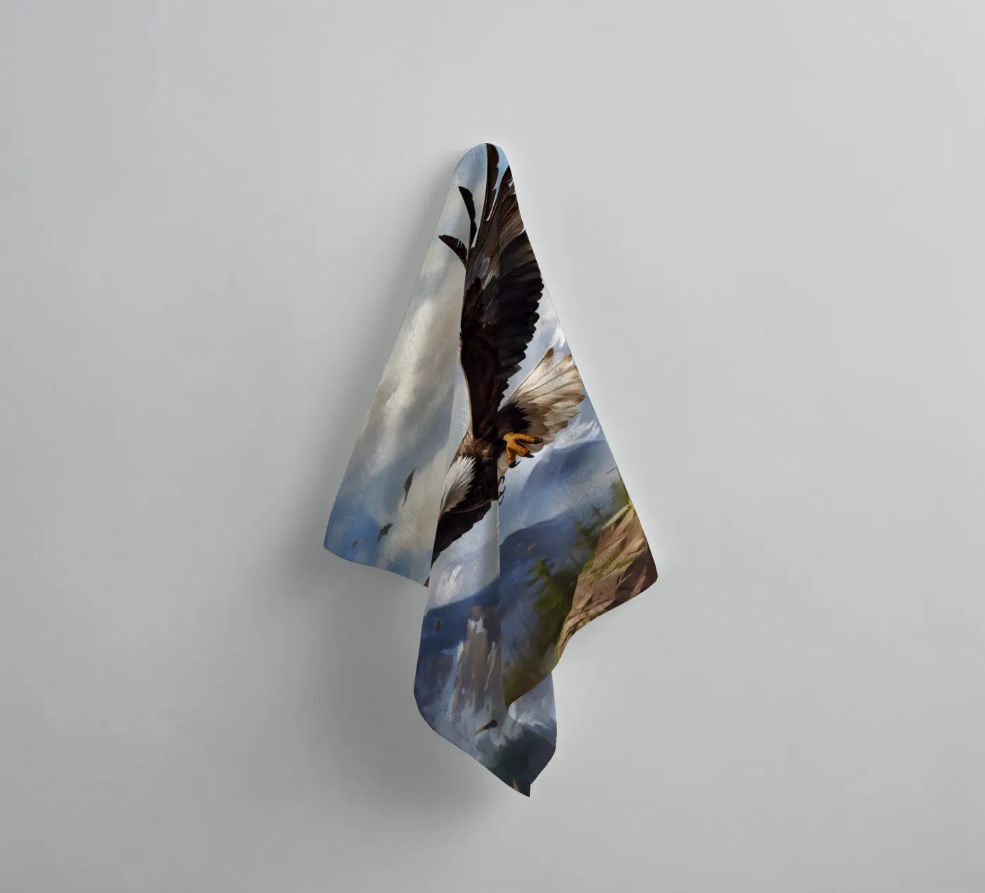 Eagle Mountains towel by Mateo