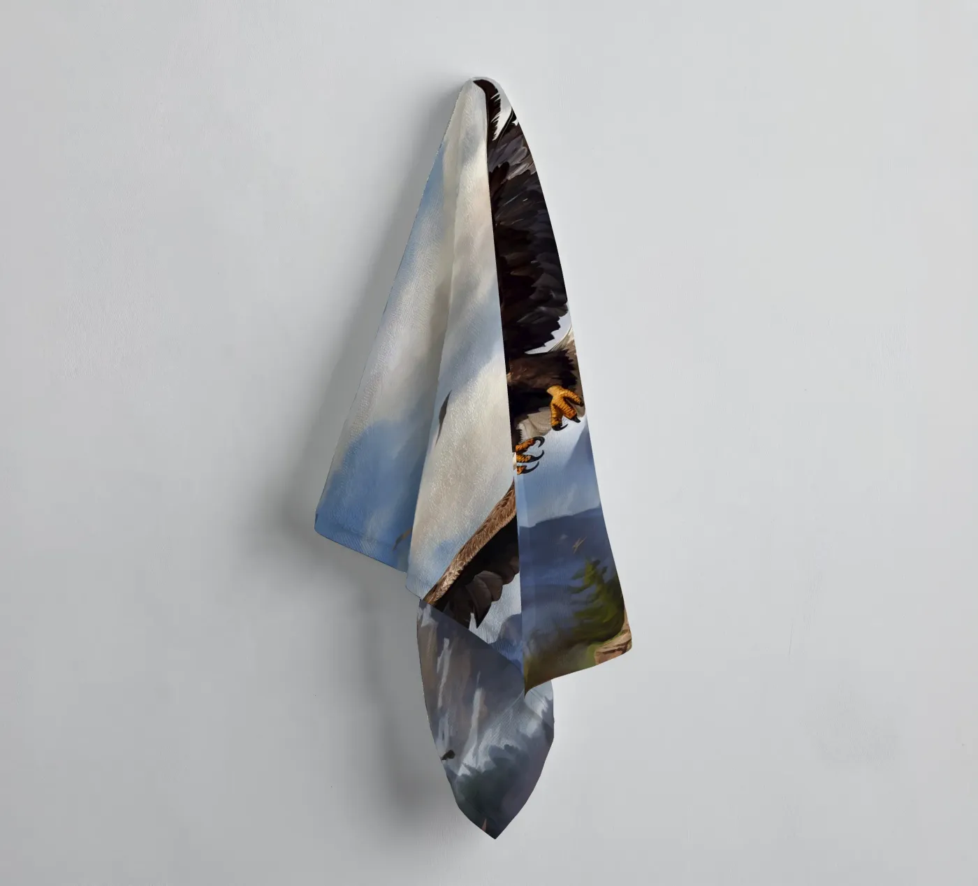 Eagle Mountains towel by Mateo