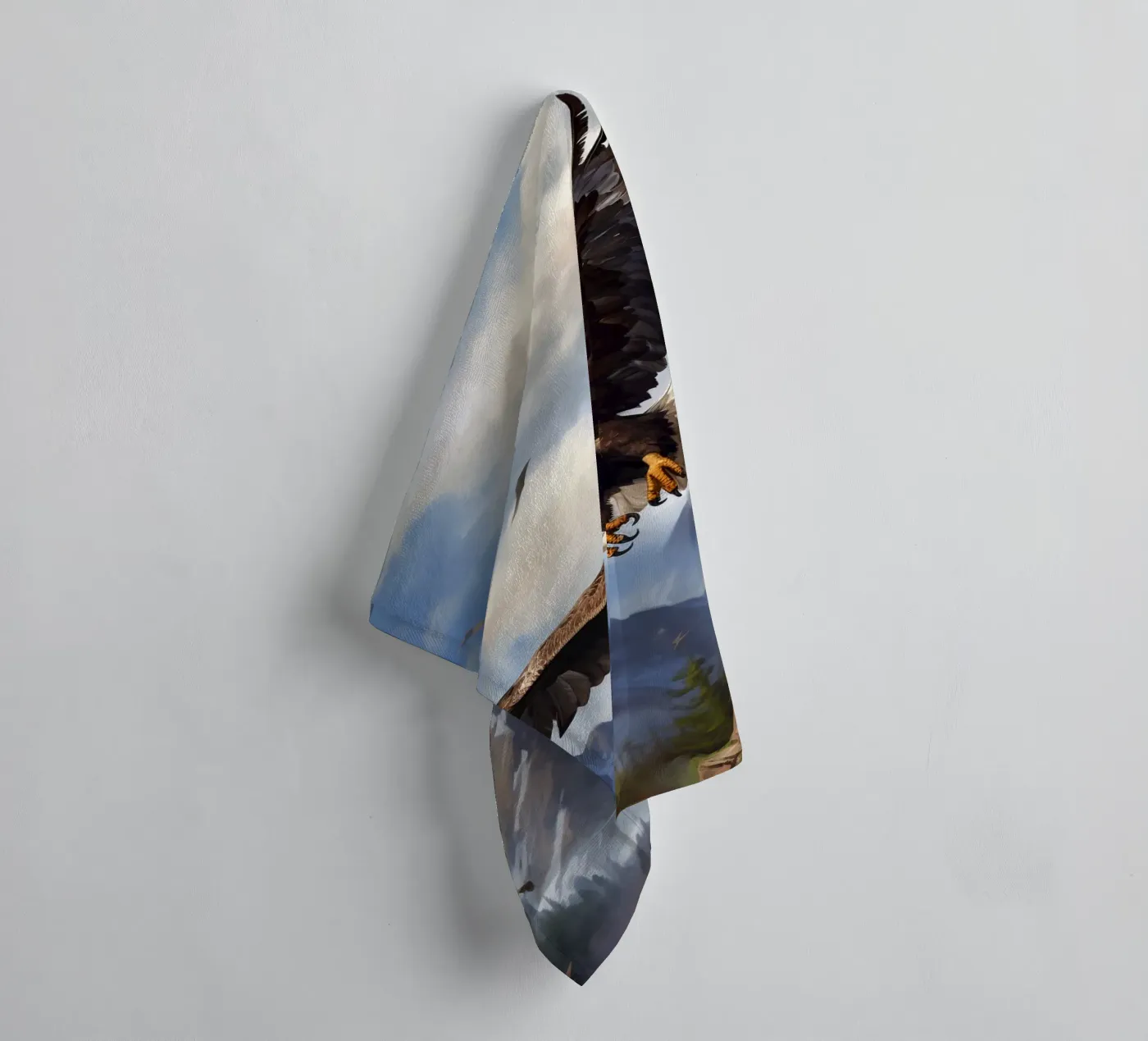 Eagle Mountains towel by Mateo