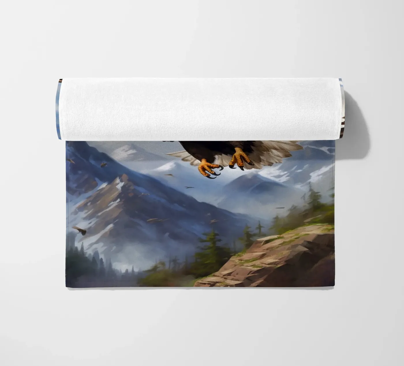 Eagle Mountains strandhanddoek van Mateo