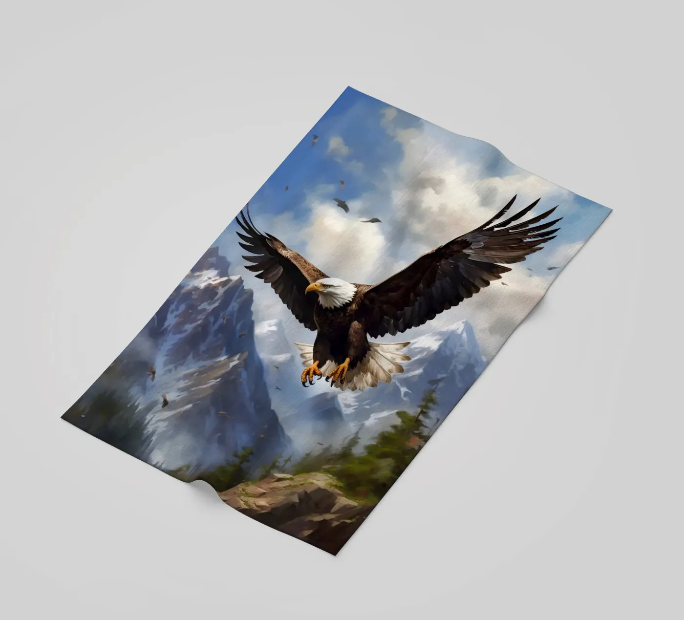 Eagle Mountains strandhanddoek van Mateo