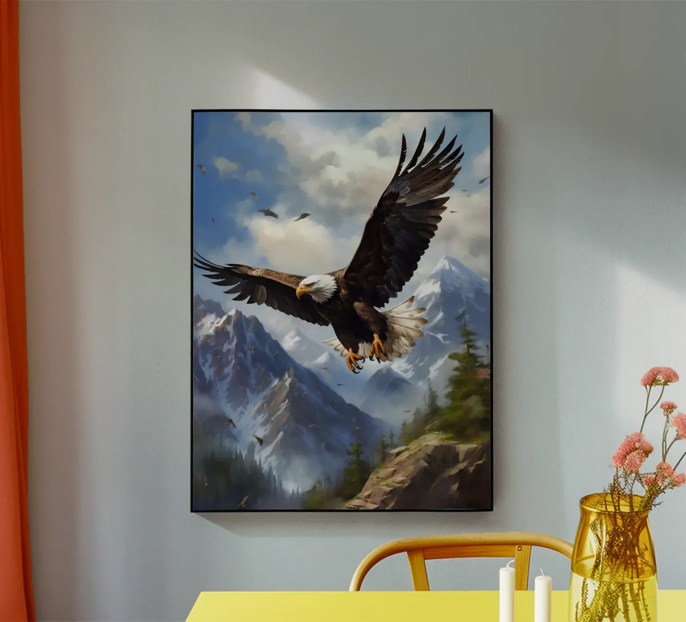 Eagle Mountains Acryl-Glas von Mateo