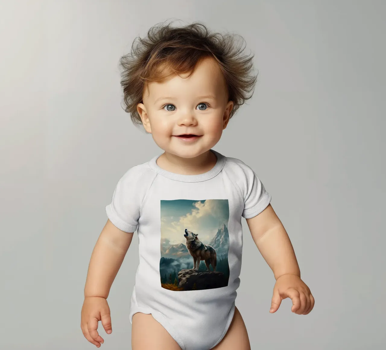 Wolf Mountains body bébé de Mateo