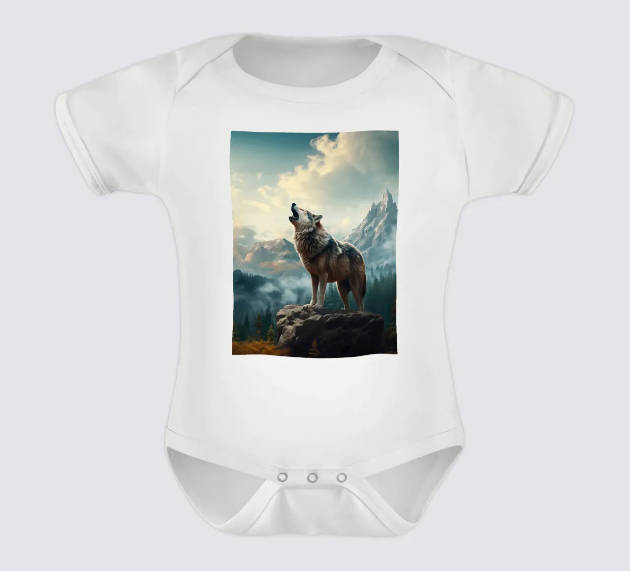 Wolf Mountains body bébé de Mateo