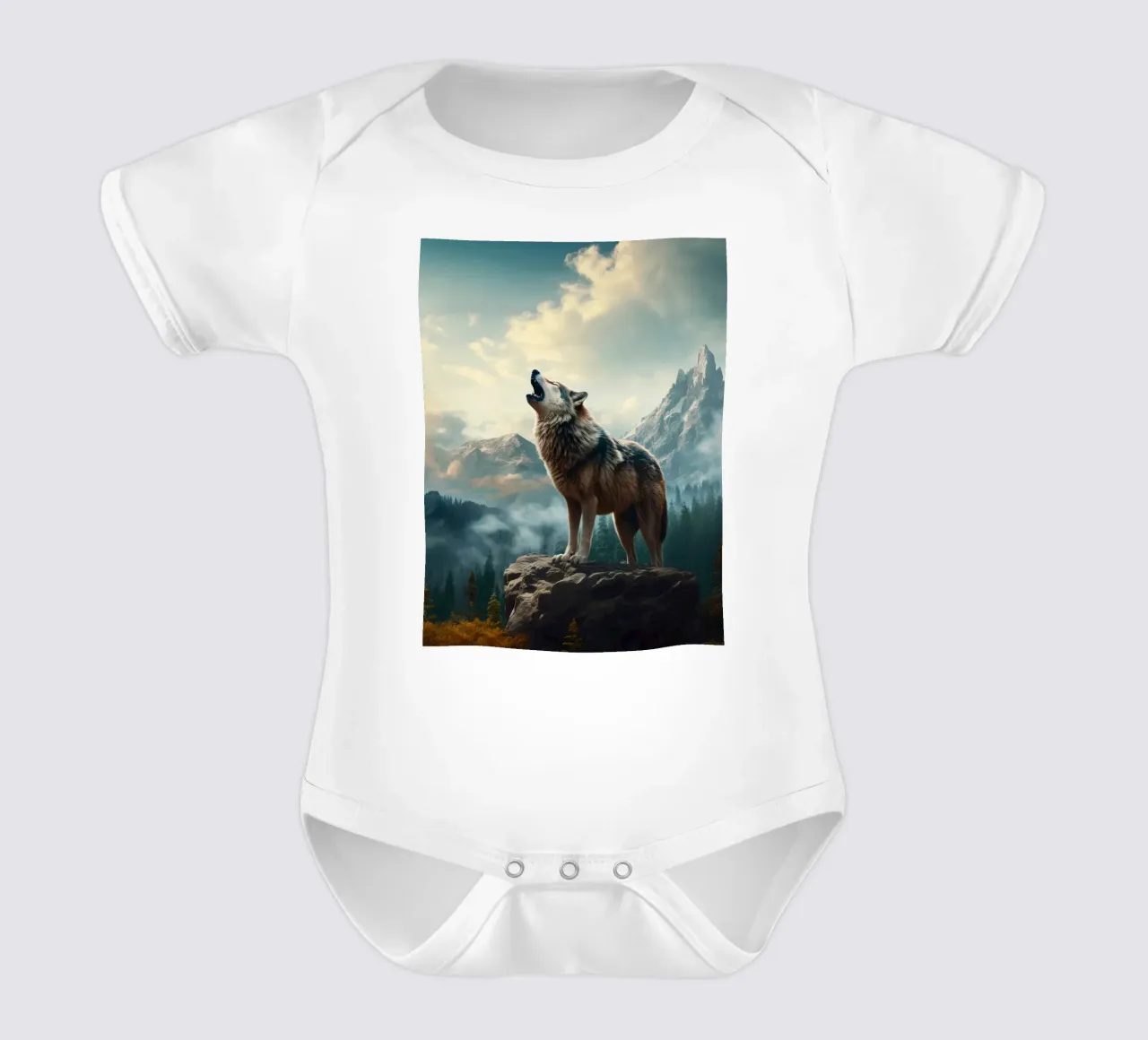 Wolf Mountains body bébé de Mateo