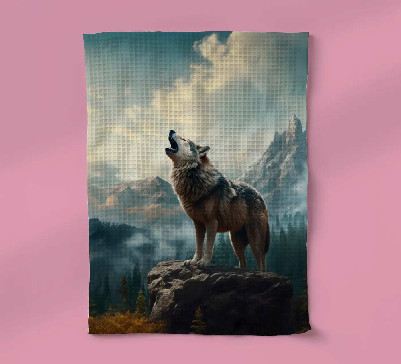 Wolf Mountains torchon de Mateo