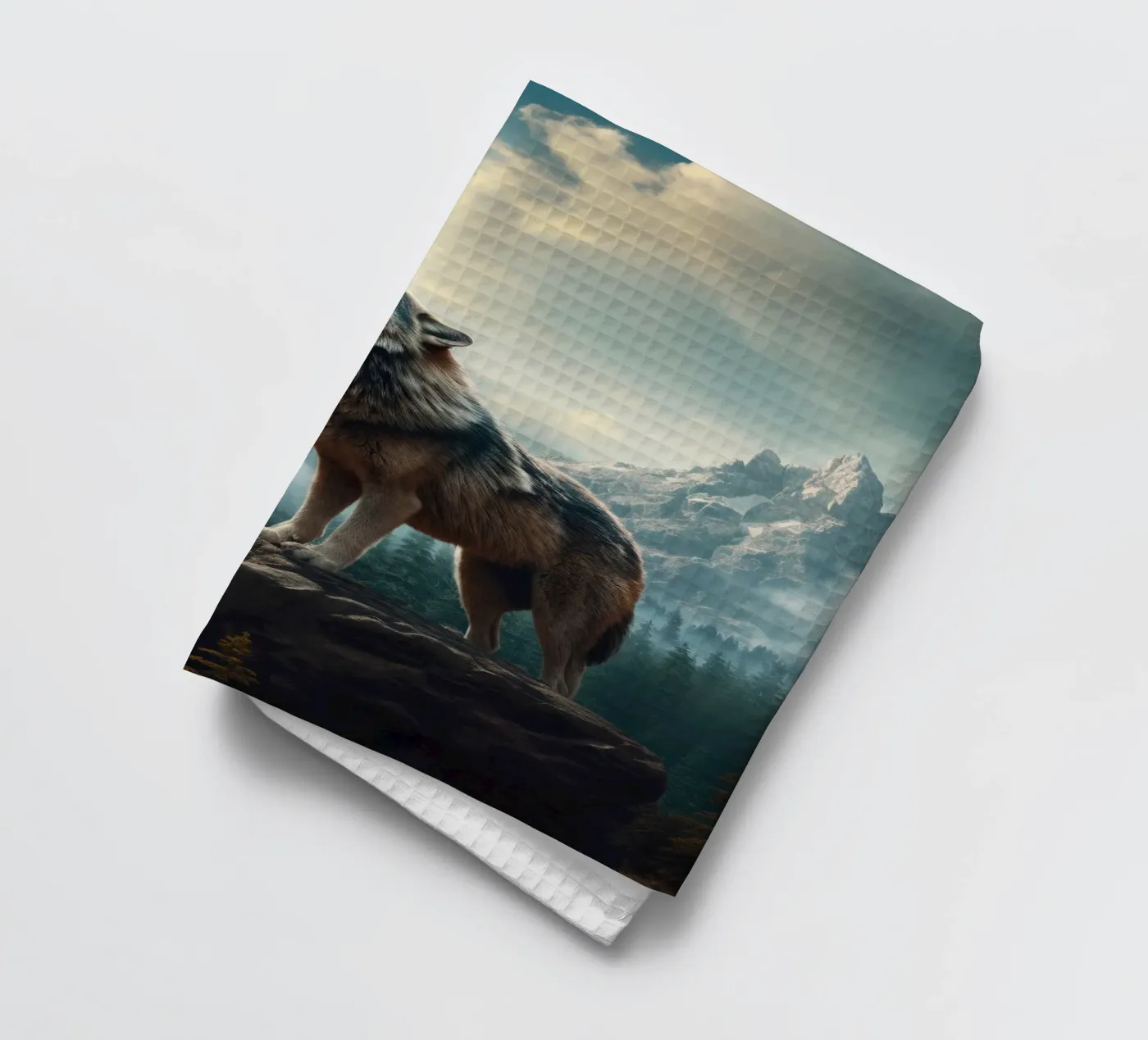 Wolf Mountains torchon de Mateo