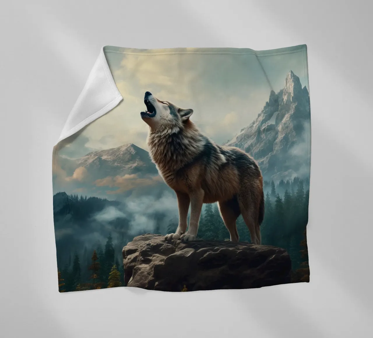 Wolf Mountains coperta in pile da Mateo