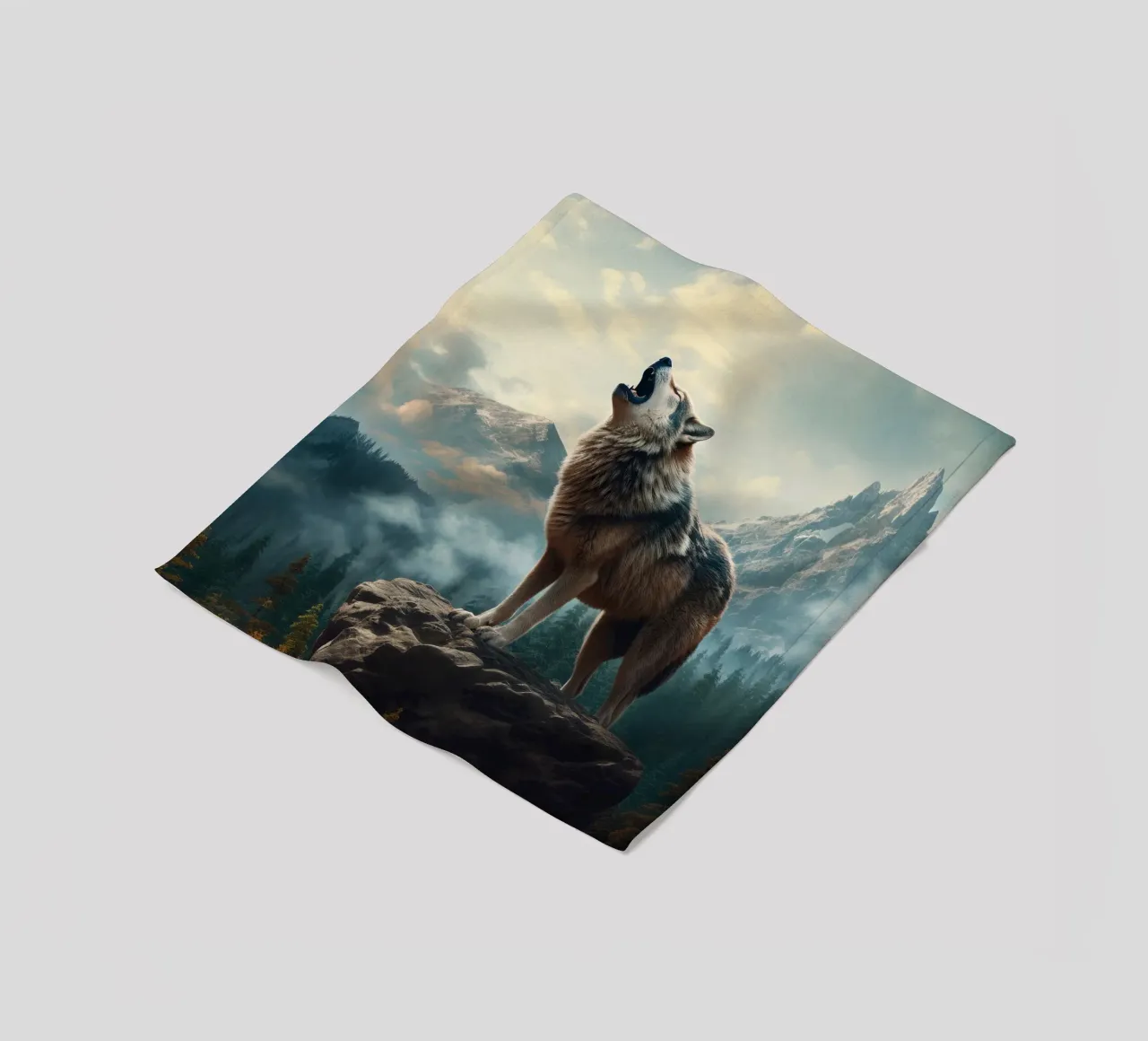 Wolf Mountains coperta in pile da Mateo