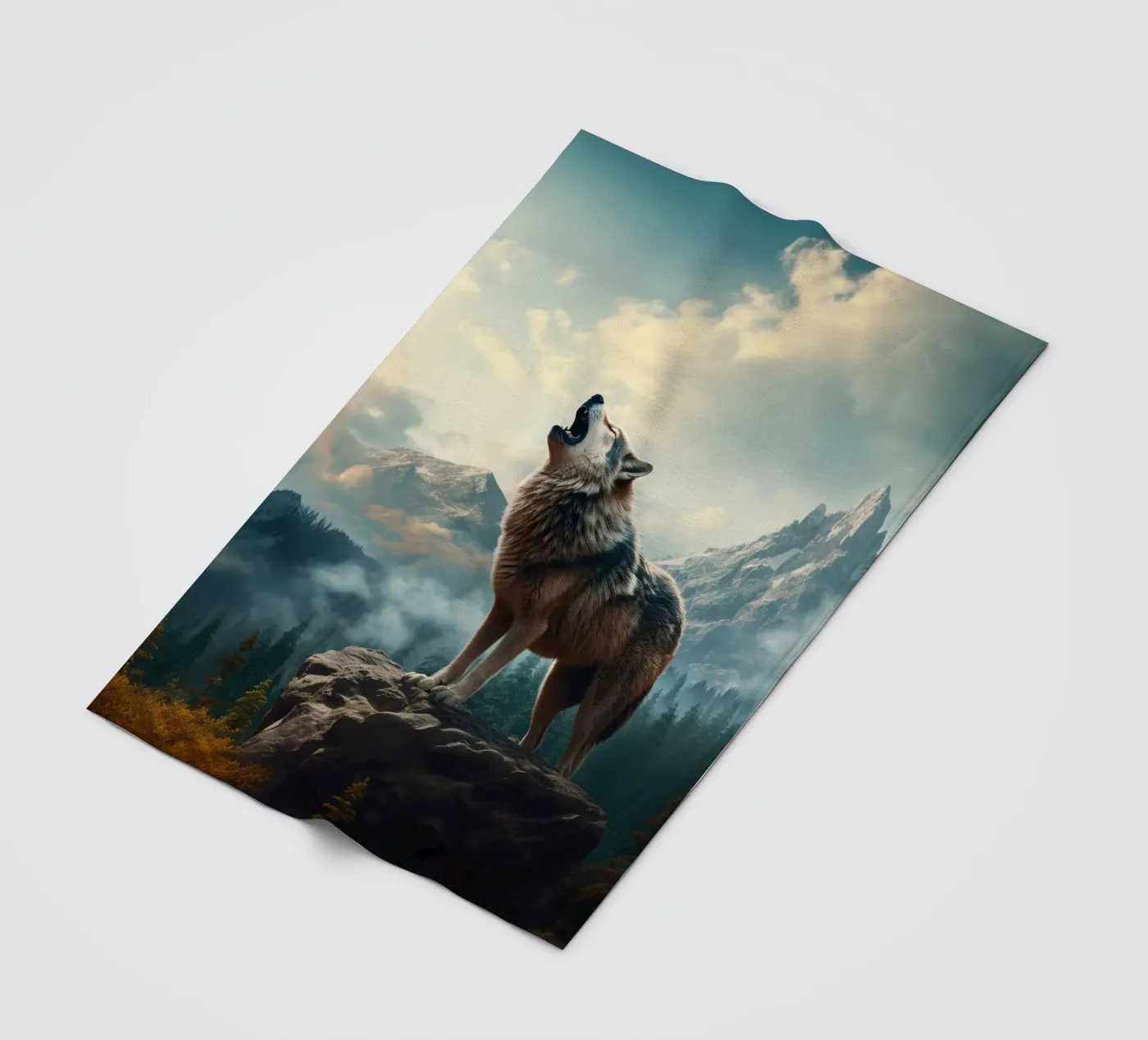 Wolf Mountains coperta in pile da Mateo