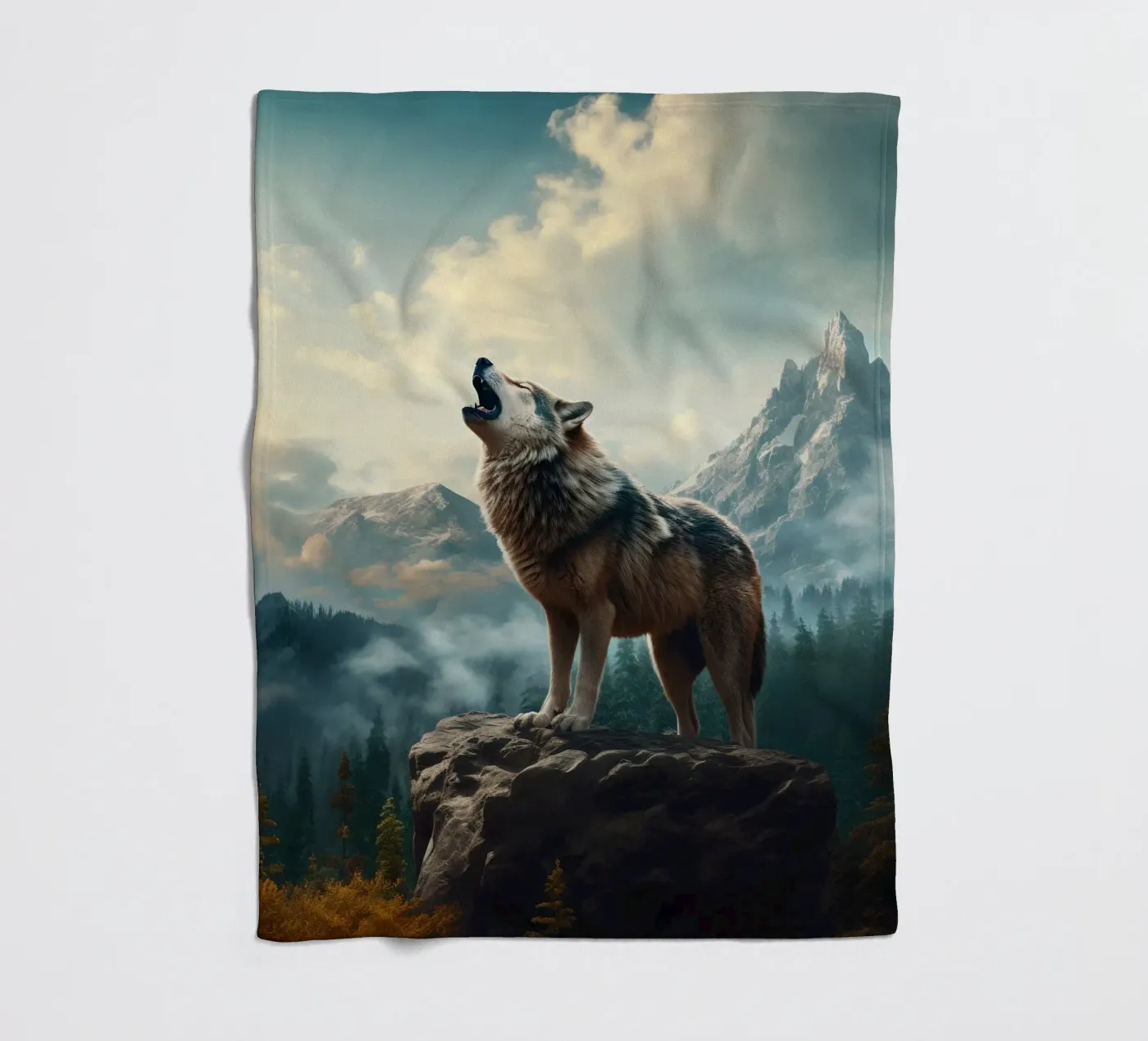 Wolf Mountains coperta in pile da Mateo