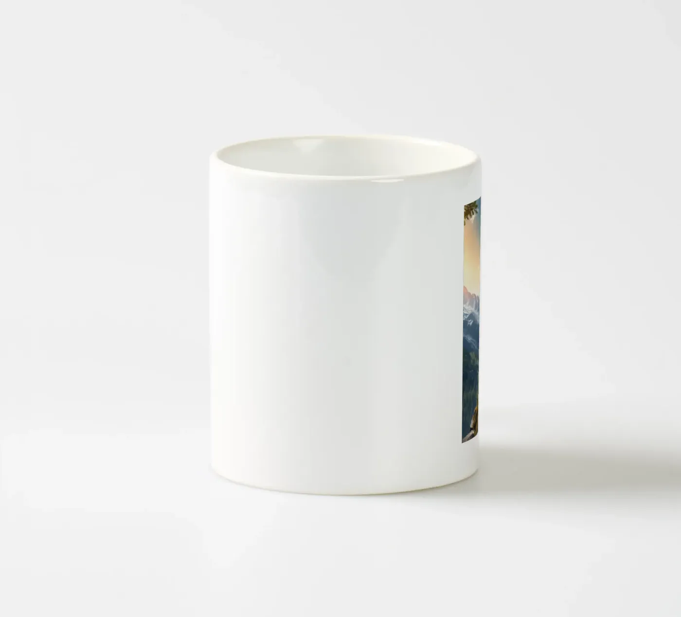 Deer Mountains ceramic mug by Mateo