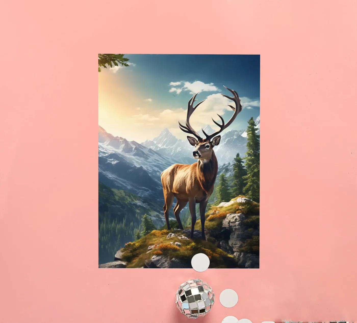Deer Mountains sticker by Mateo