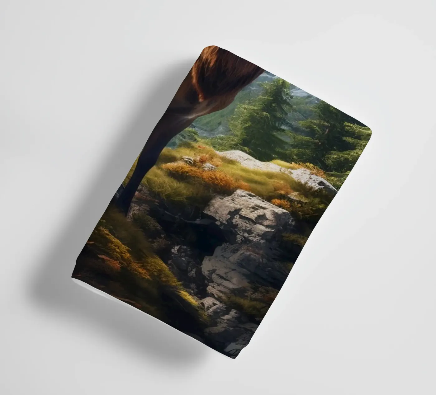 Deer Mountains badhanddoek van Mateo