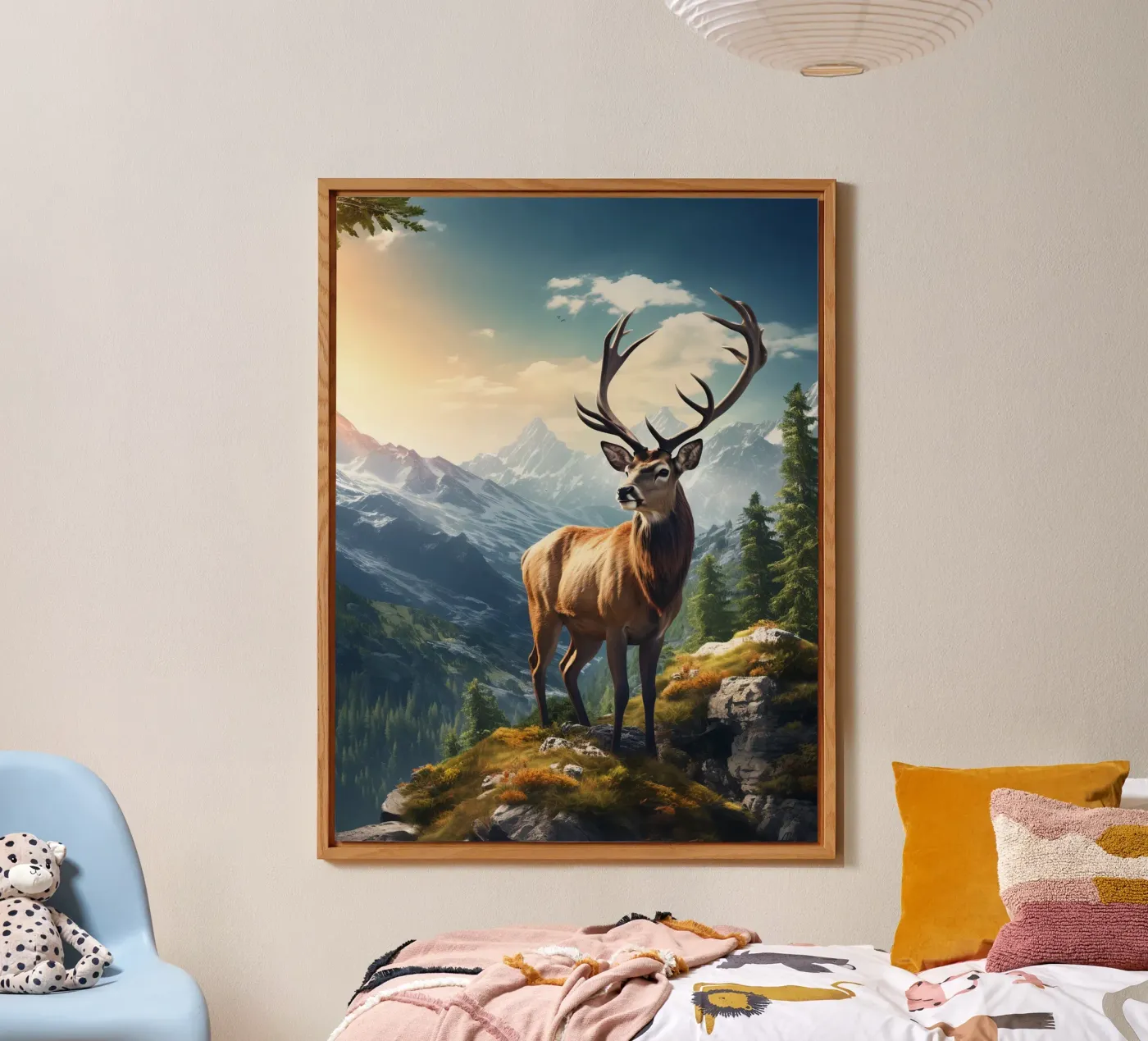 Deer Mountains alluminio dibond da Mateo