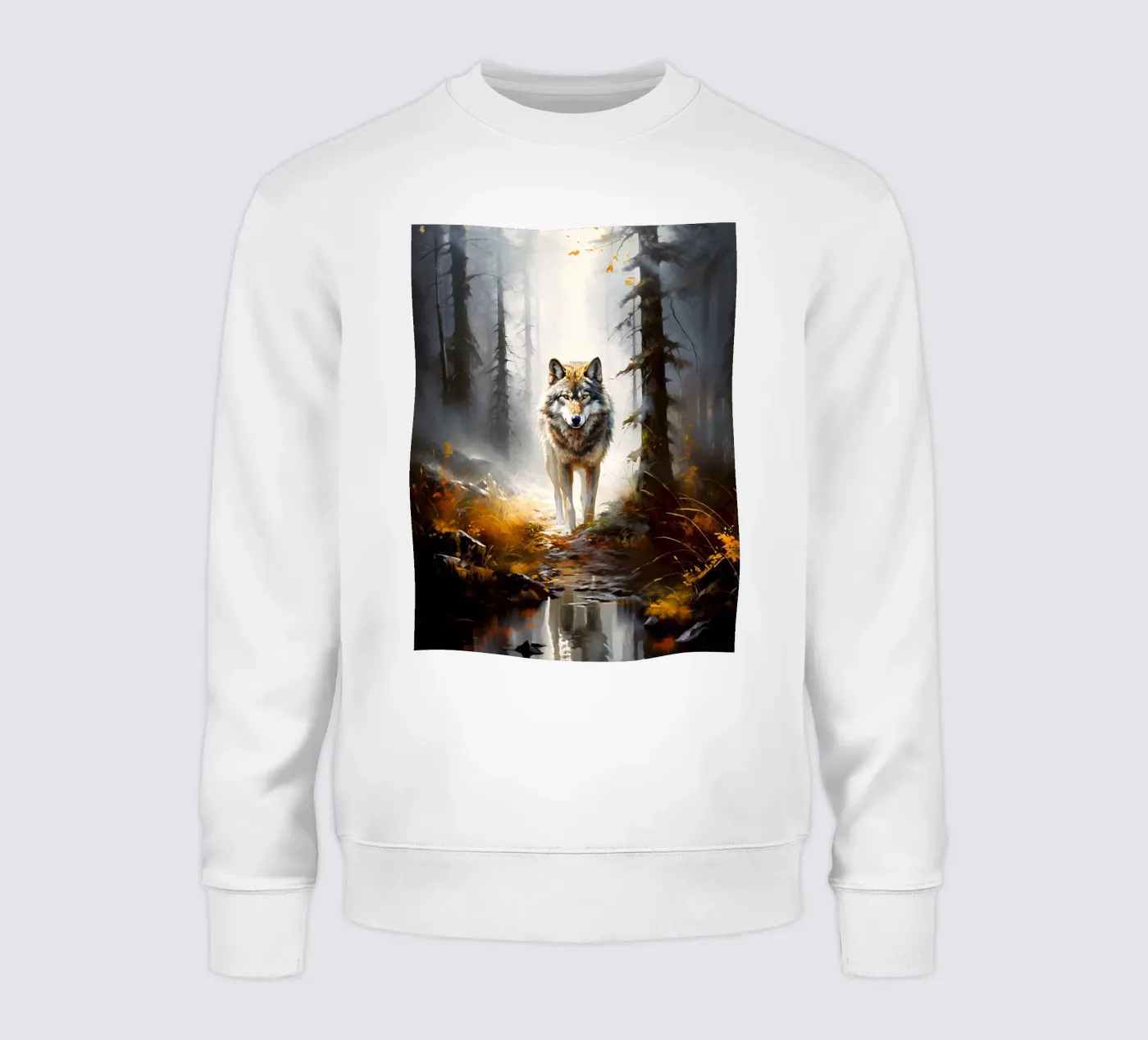 Wolf Forest sweatshirt by Mateo