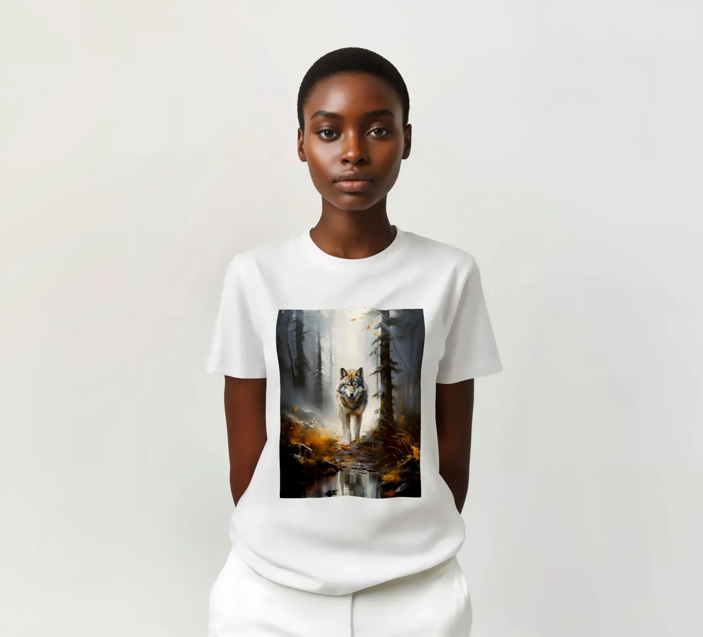 Wolf Forest t-shirt van Mateo