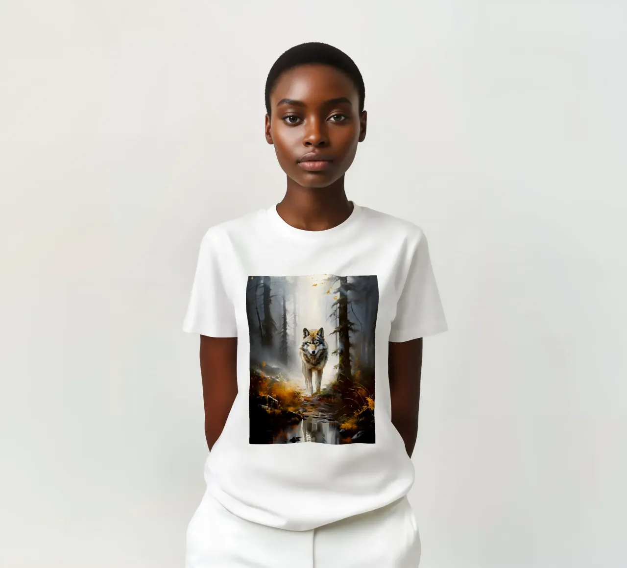 Wolf Forest t-shirt by Mateo