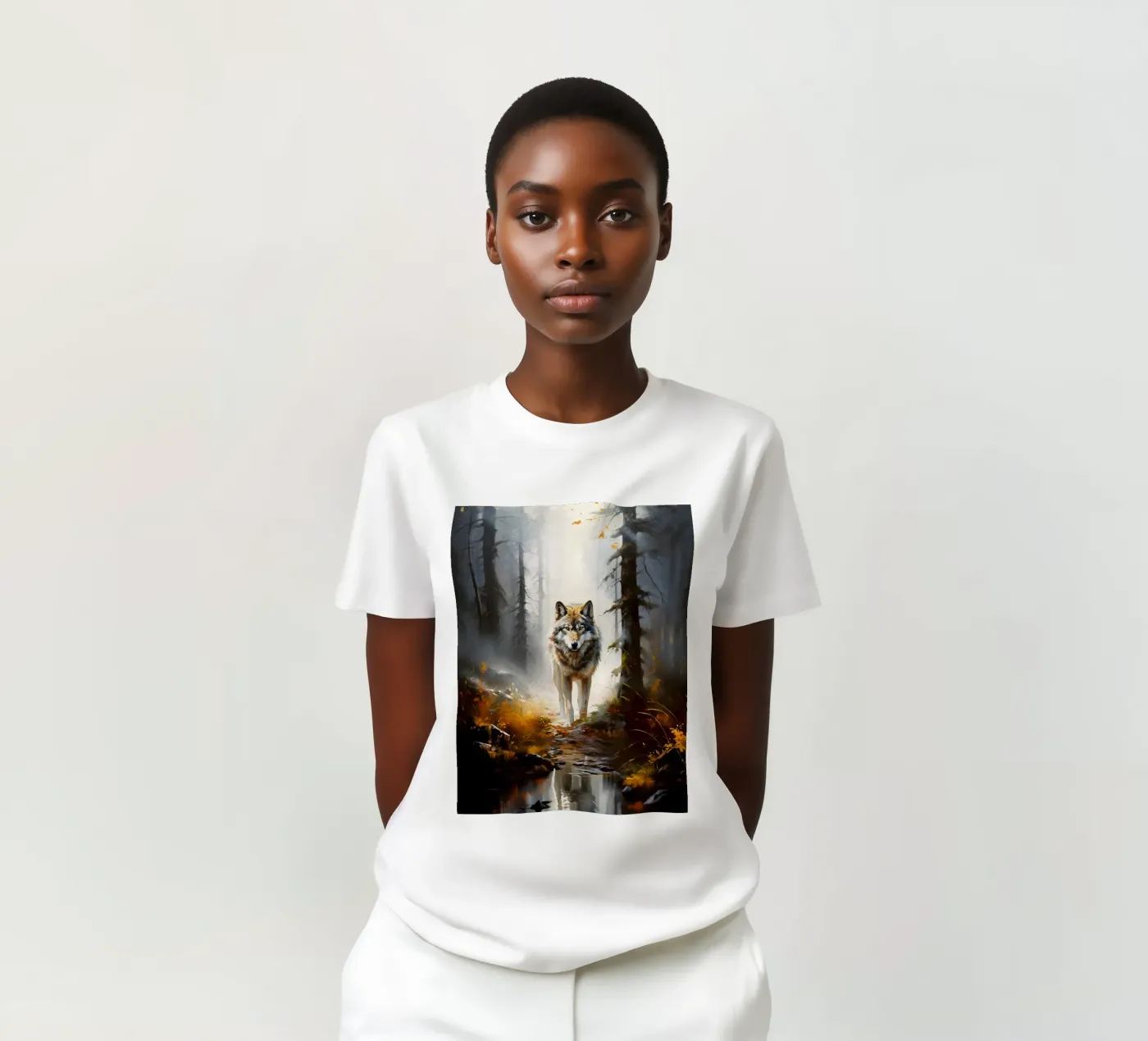Wolf Forest t-shirt van Mateo